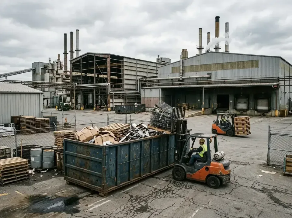 industrial-factory-scrap-conta-003 — frequently asked questions, Cheap Roll-off Dumpster Rentals in Durand, MI
